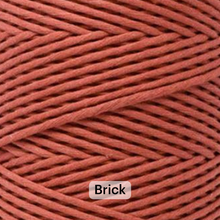 Load image into Gallery viewer, SOFT COTTON CORD ZERO WASTE 4 MM - 1 SINGLE STRAND - SAMPLES