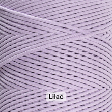 Load image into Gallery viewer, SOFT COTTON CORD ZERO WASTE 4 MM - 1 SINGLE STRAND - SAMPLES
