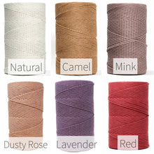 Load image into Gallery viewer, Macrame leaf/feather DIY craft kit. DIY home decor.