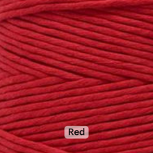 Load image into Gallery viewer, SOFT COTTON CORD ZERO WASTE 4 MM - 1 SINGLE STRAND - SAMPLES
