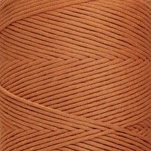 Load image into Gallery viewer, SOFT COTTON CORD ZERO WASTE 4 MM - 1 SINGLE STRAND - COPPER COLOR