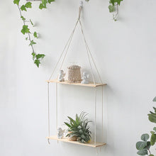 Load image into Gallery viewer, DecorBites™ Boho Macrame Wall Shelf for Home Decor