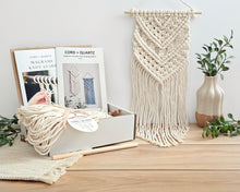 Load image into Gallery viewer, Macrame wall hanging kit "May". Beginner DIY kits