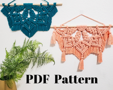 Load image into Gallery viewer, Macrame mandala pattern 'madam macrame'. Digital download.