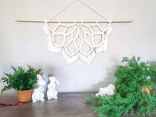 Load image into Gallery viewer, macrame lotus mandala pdf pattern. Digital download
