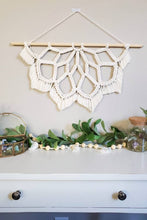 Load image into Gallery viewer, macrame lotus mandala pdf pattern. Digital download