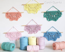 Load image into Gallery viewer, Macrame mandala wall hangings for nursery and kids rooms