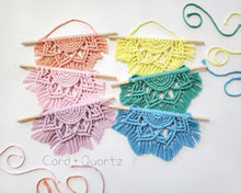 Load image into Gallery viewer, Macrame mandala wall hangings for nursery and kids rooms
