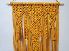 Load image into Gallery viewer, 18 inch Macrame wall hangings. 18 color choices. Made to order.