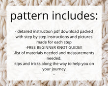 Load image into Gallery viewer, macrame lotus mandala pdf pattern. Digital download