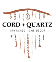 Load image into Gallery viewer, Handmade Macrame plant hangers Diamond style. Made to order.
