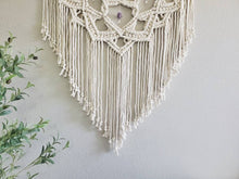 Load image into Gallery viewer, Large macrame wall hanging, mandala wall decor,  handmade home decor for her, boho bedroom art, boho living room decor. Mandala wall art