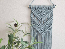 Load image into Gallery viewer, Beginner macrame wall hanging kit. Craft kits for adults and kids. Bohemian home and wall decor diy kit