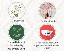 Load image into Gallery viewer, Large macrame half mandala wall hanging. Mandala wall art, bobo chic decor, romantic decor for bedroom, romantic gifts for her, home decor.