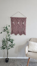 Load image into Gallery viewer, Handmade large macrame wall hanging. Ready to ship.
