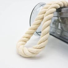 Load image into Gallery viewer, 1OO% Natural Cotton Rope 1/2 Inch X 198 Feet Strong Soft Cotton Cord for DIY Crafts Gardening Hammock Home Decorating, Macrame,Projects Pet Toys,White Rope
