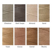 Load image into Gallery viewer, SOFT COTTON CORD ZERO WASTE 4 MM - 1 SINGLE STRAND - SAMPLES

