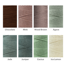 Load image into Gallery viewer, SOFT COTTON CORD ZERO WASTE 4 MM - 1 SINGLE STRAND - SAMPLES
