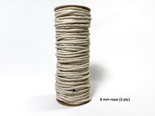 Load image into Gallery viewer, Supersoft String &amp; Rope - Natural Cotton (3 mm to 25 mm)
