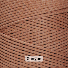 Load image into Gallery viewer, SOFT COTTON CORD ZERO WASTE 4 MM - 1 SINGLE STRAND - SAMPLES
