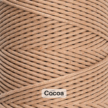 Load image into Gallery viewer, SOFT COTTON CORD ZERO WASTE 4 MM - 1 SINGLE STRAND - SAMPLES
