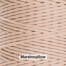 Load image into Gallery viewer, SOFT COTTON CORD ZERO WASTE 4 MM - 1 SINGLE STRAND - SAMPLES
