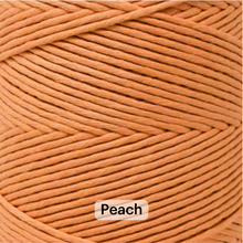 Load image into Gallery viewer, SOFT COTTON CORD ZERO WASTE 4 MM - 1 SINGLE STRAND - SAMPLES
