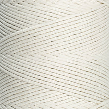 Load image into Gallery viewer, Soft Cotton Cord Zero Waste 4mm Single Strand - Natural Color
