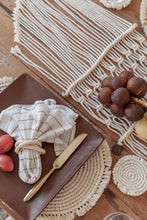Load image into Gallery viewer, Organic Cotton Macrame Placemat
