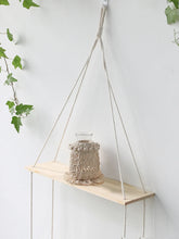 Load image into Gallery viewer, DecorBites™ Boho Macrame Wall Shelf for Home Decor
