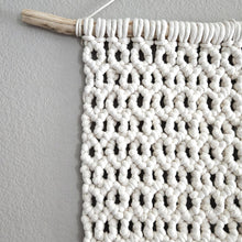 Load image into Gallery viewer, Macrame wall hanging. 100% cotton. Handmade home decor wall art.
