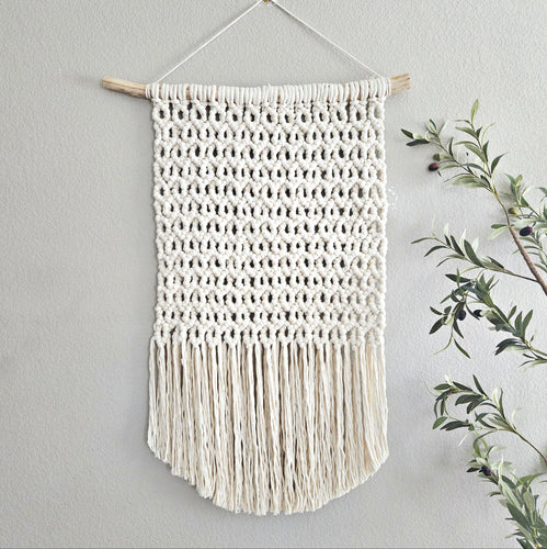 Macrame wall hanging. 100% cotton. Handmade home decor wall art.