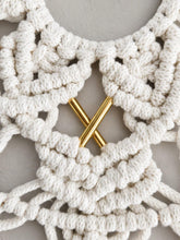 Load image into Gallery viewer, macrame mandala living room wall art
