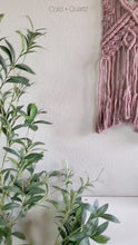 Load and play video in Gallery viewer, Handmade large macrame wall hanging. Ready to ship.
