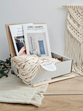 Load image into Gallery viewer, Macrame wall hanging kit "May". Beginner DIY  kits
