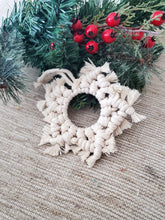 Load image into Gallery viewer, DIY macrame star Christmas ornament kit.
