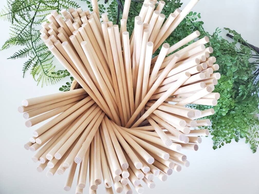 Macrame dowels. 12 inch wooden dowels for crafting and macrame